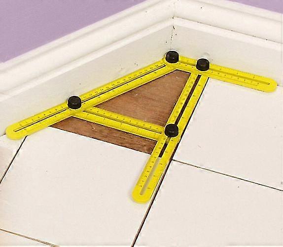 1pc Angle Meter Angle Dimensions - Perfect Angle Yellow 2025