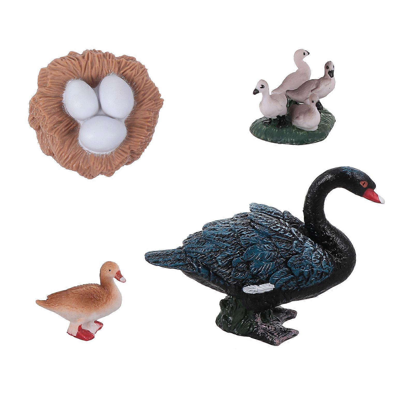 Simulated Animal Models Plastic Set for Decoration 1Set Eco-