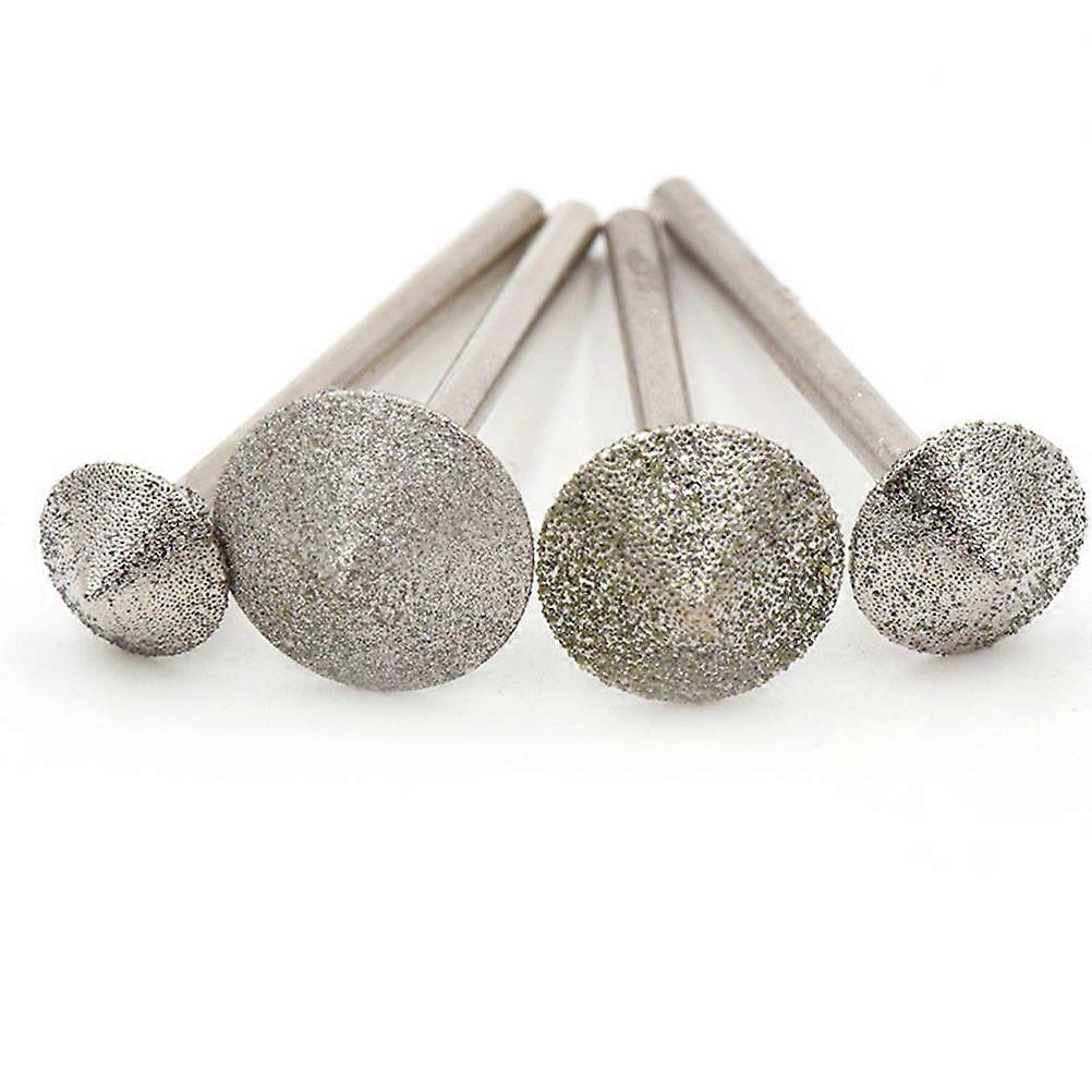 Rotary Burrs Diamond Grinding Head for Precision Grinding Use 6Pcs