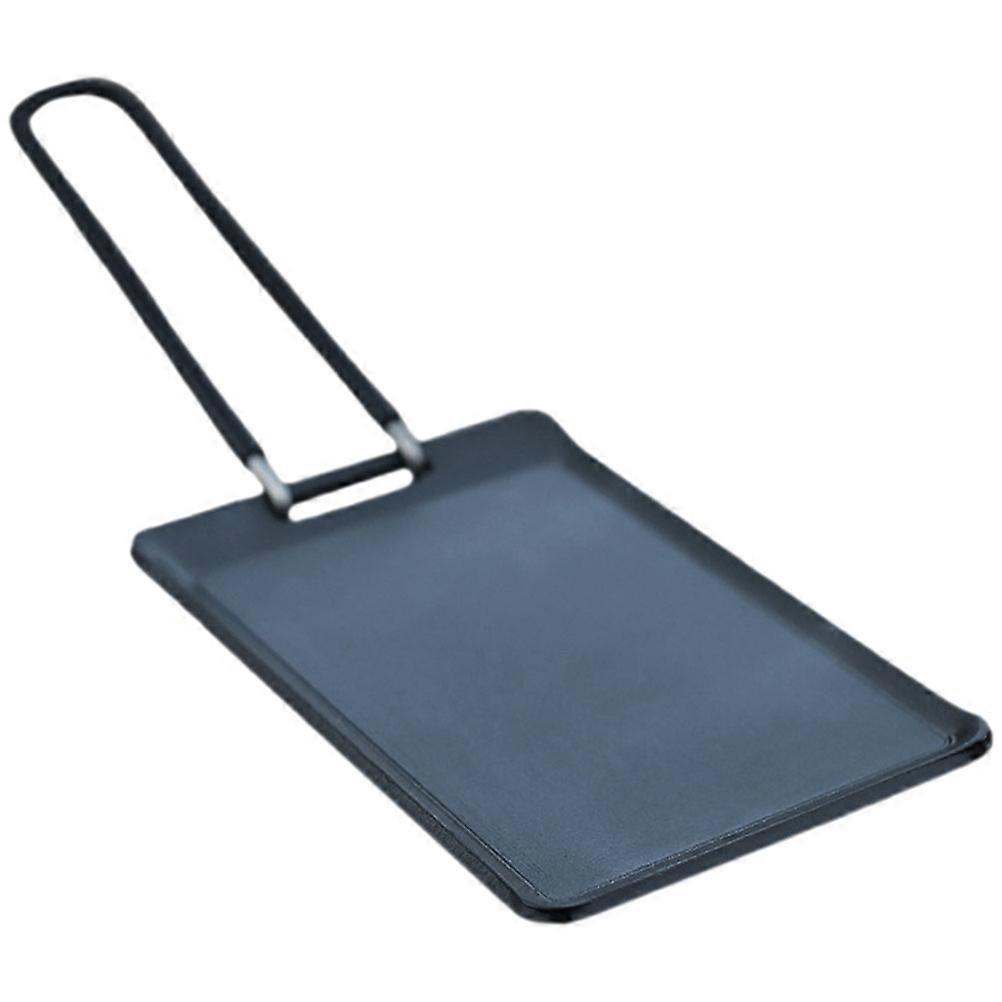 Outdoor Grill Pan Small Rectangle for Grilling Meat 3Pcs Set