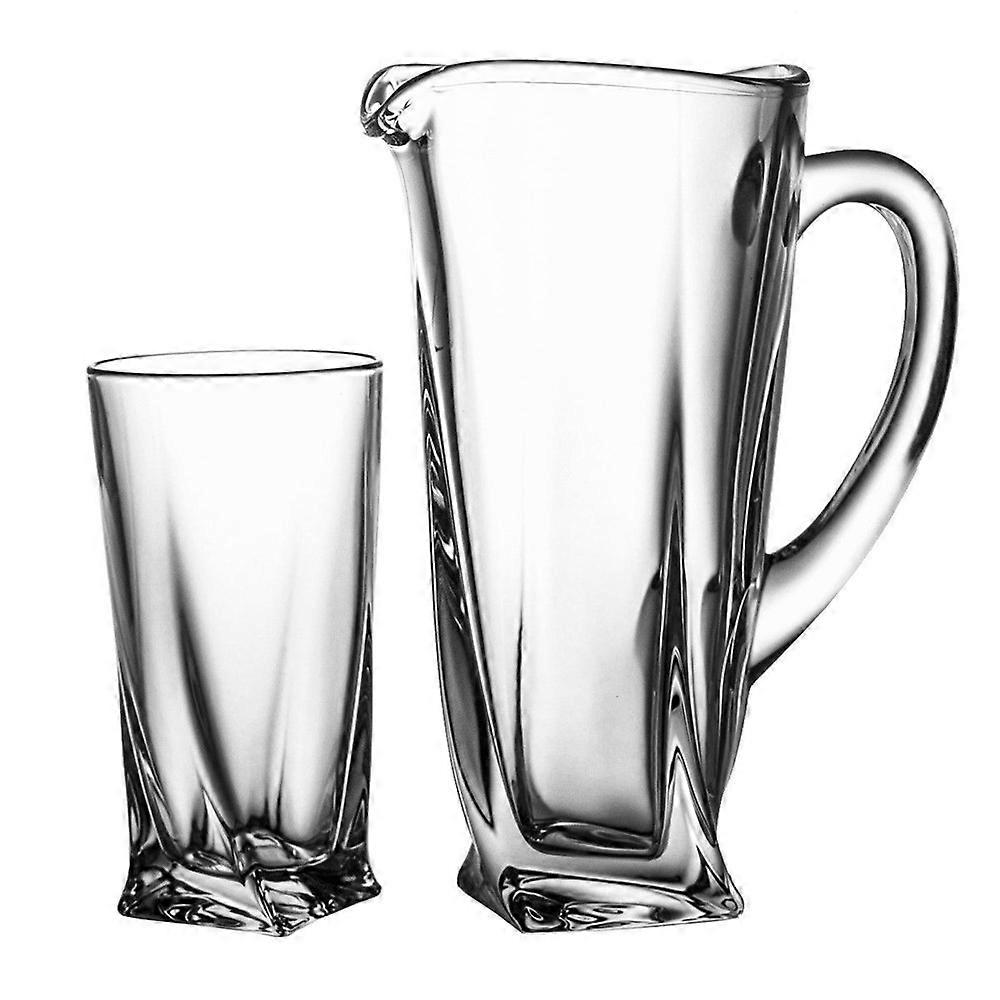  Crystal Julia jug and 6 glasses 04074JULIA