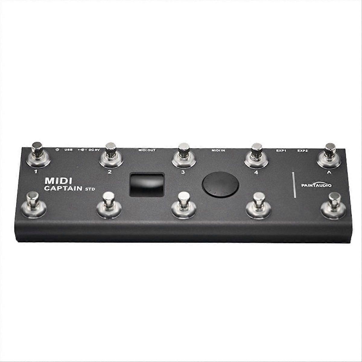 MIDI Captain Foot Controller Multi-Effects Keyboards Synthesizer USB MIDI Musical Software Support PC/CC/NOTE