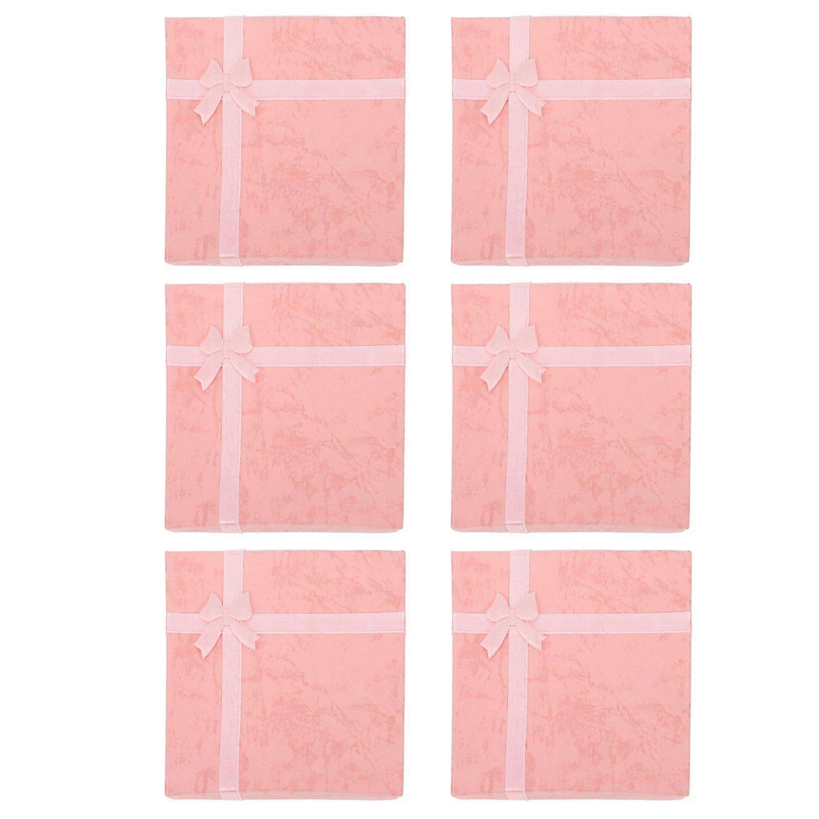 6pcs Pretty Watch Packing Boxes Creative Watch Packing Boxes Jewelry Storage Boxes