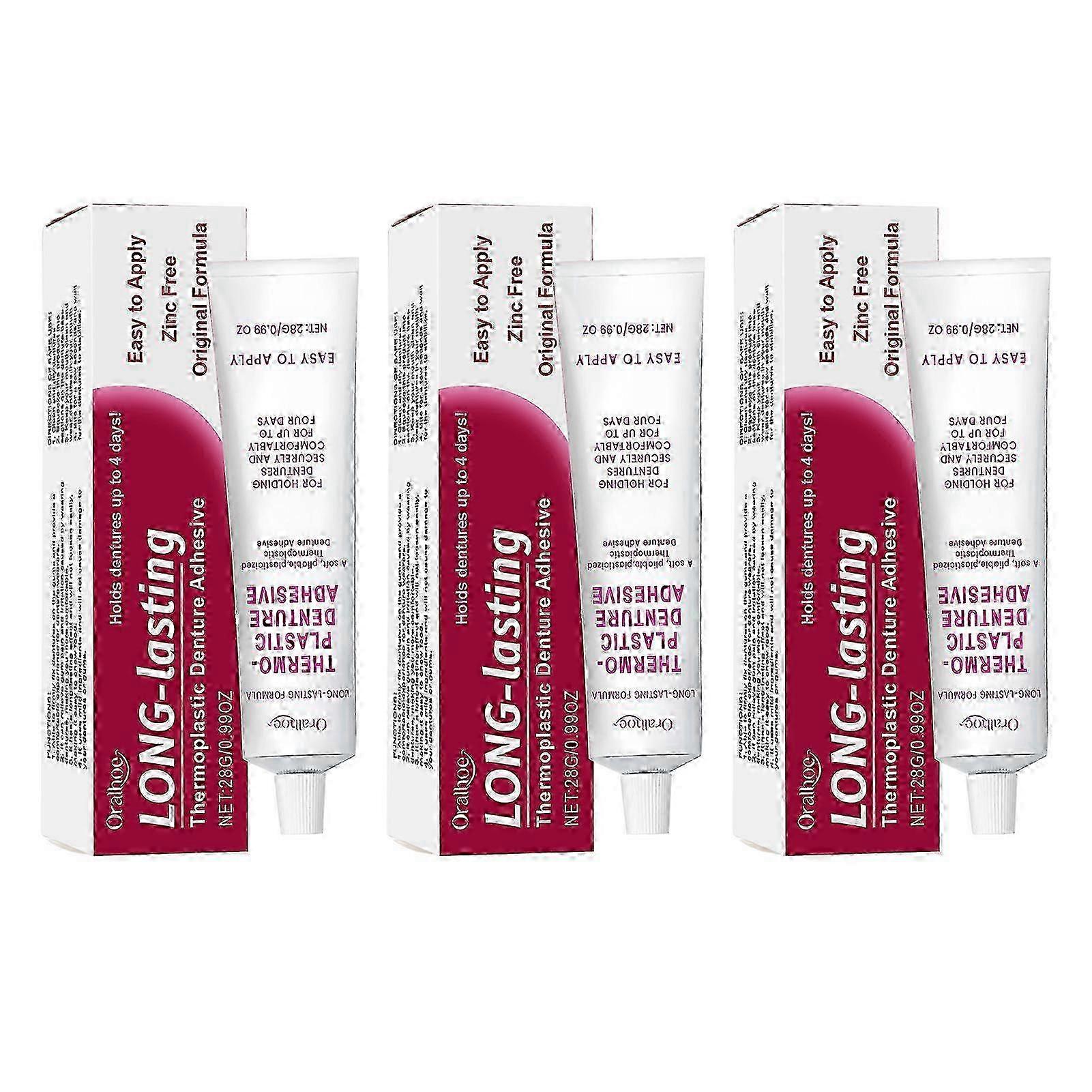 2025 Dentals Adhesive Heat-Activated Formulas for Secure Hold for Partial-Dentures