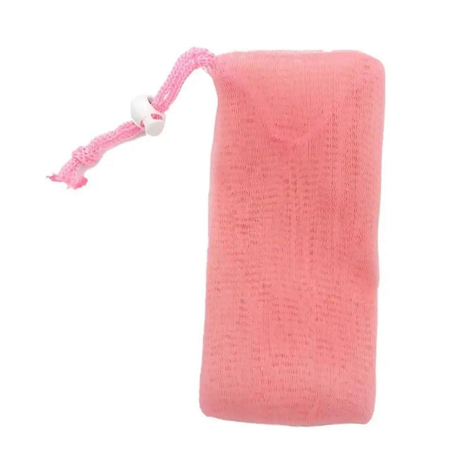 10Pcs Mesh Soap Saver Bag with Drawstring Loop for Fast Lather and Bar Soap Shower Use