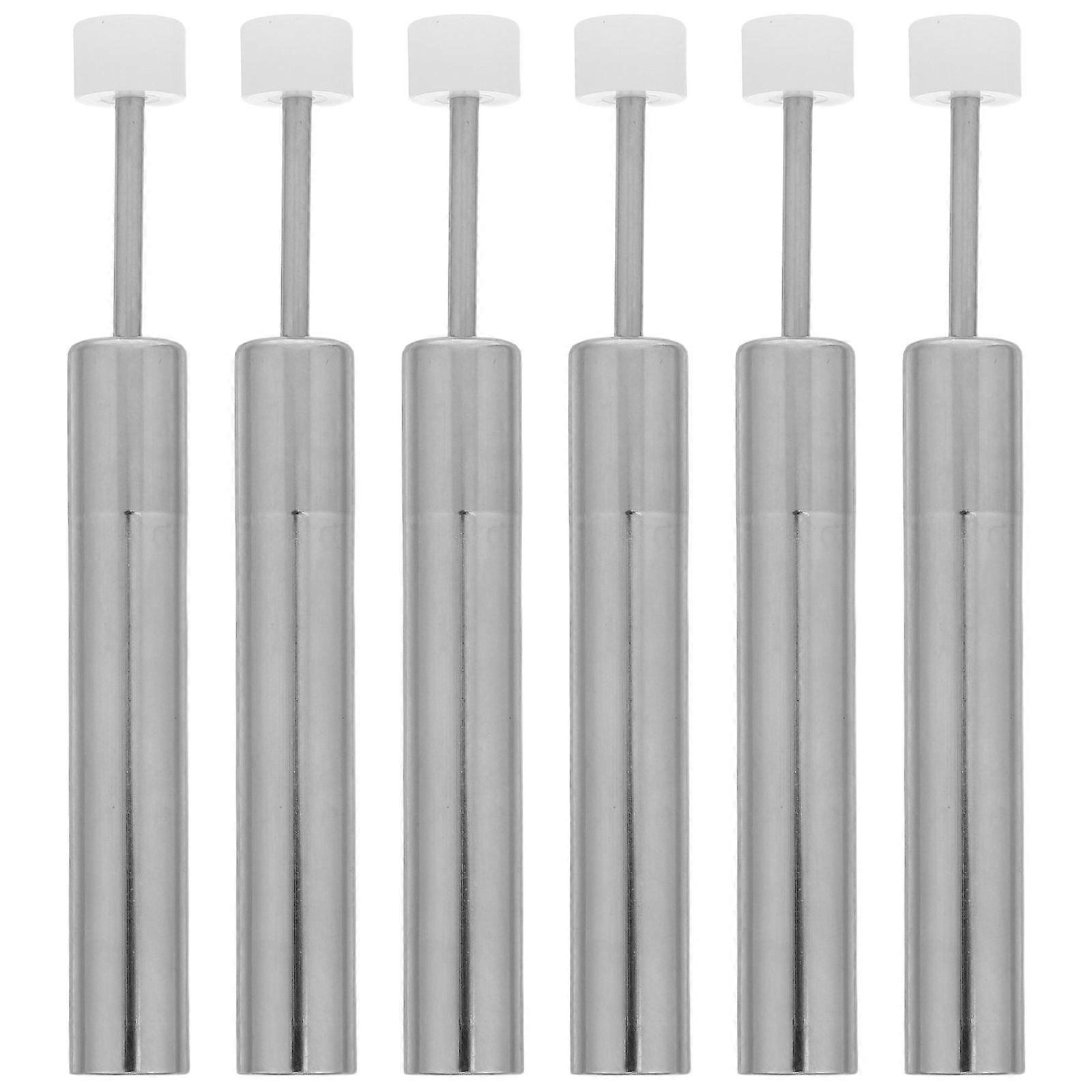 6pcs Soft Close Trash Can Damper: Hydraulic Quiet-Closing Mechanism Replacement Buffer Piston Insert for Kitchen Garbage Can Lid