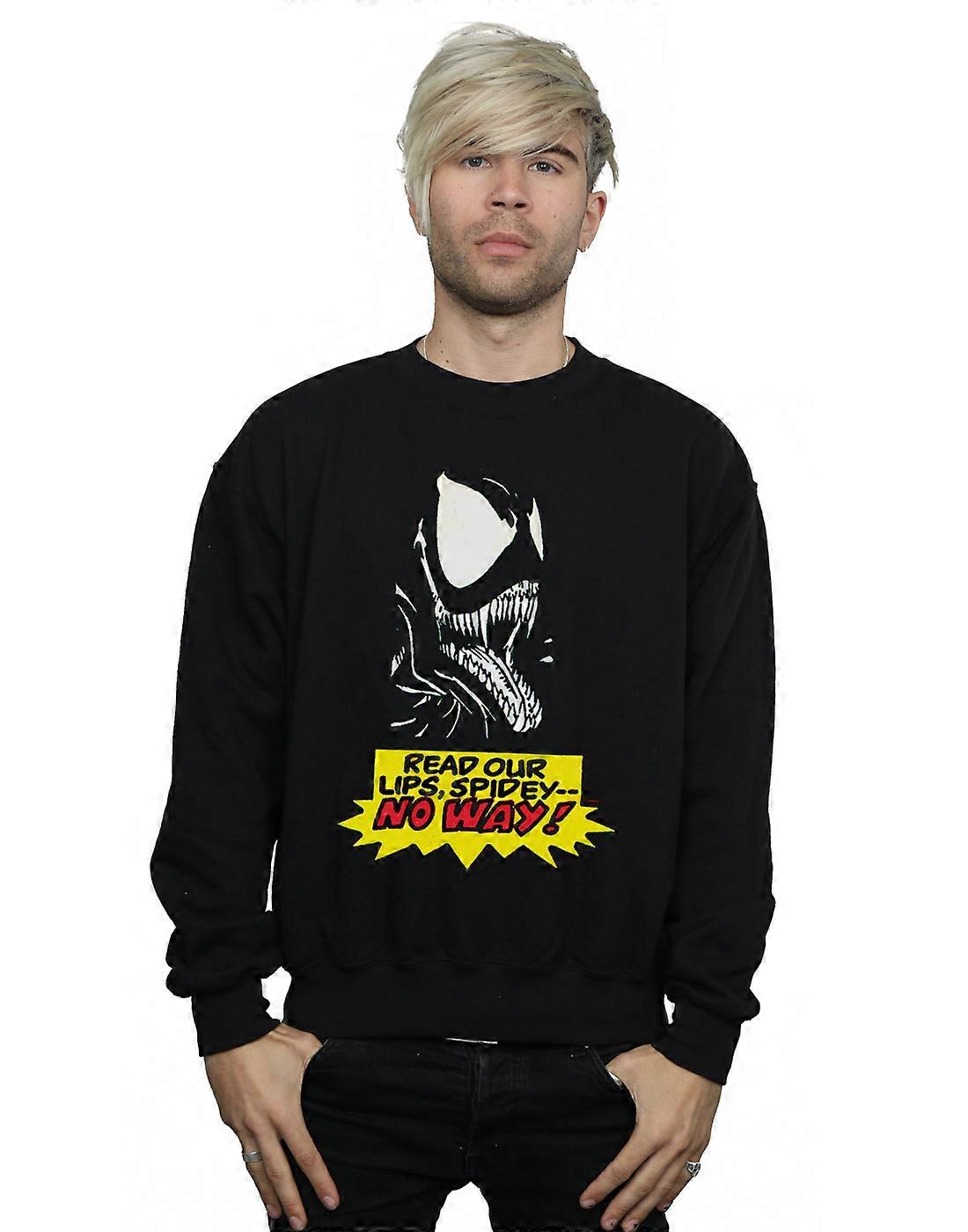 Marvel męska Bluza No Way jad