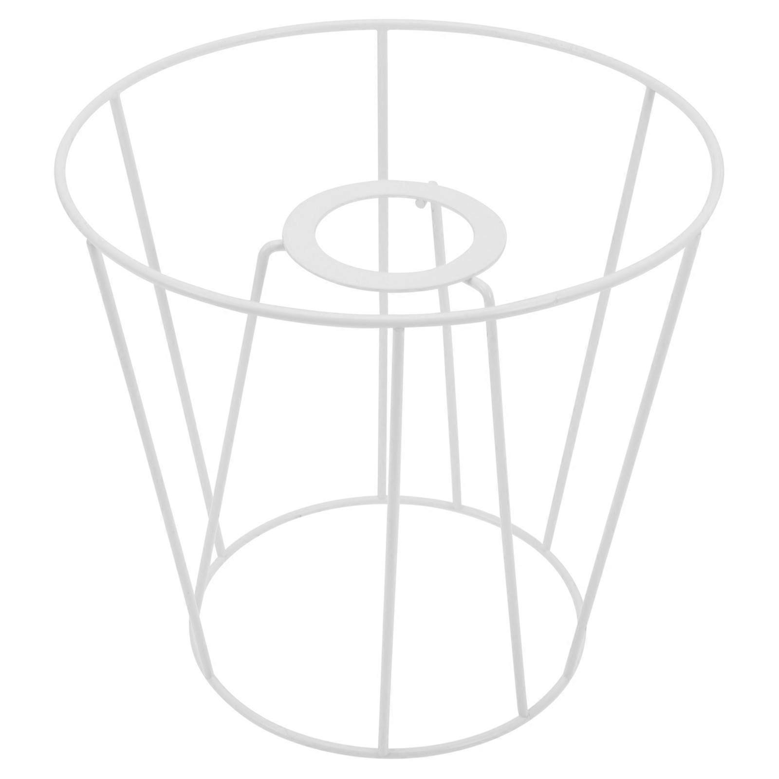 Lamp Shade Ring Holder 2Pcs Lampshade Frame Replacement for Lights