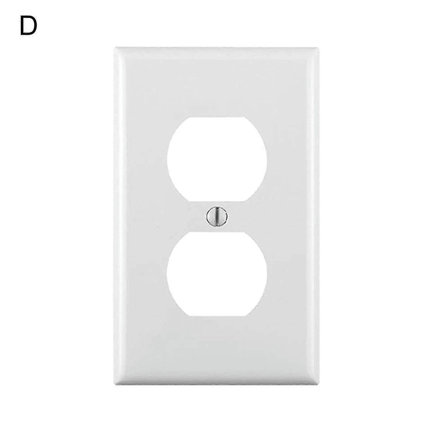 Socket Plate Hard Heat Resistant US Standard Wall Switch Receptacle Outlet Cover