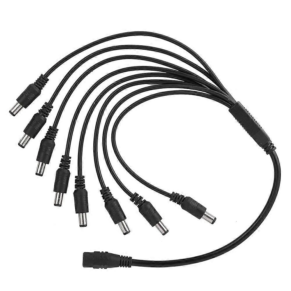 CCTV Power Supply Cable 8 Way 12V Camera Splitter for MultiCamera Security System