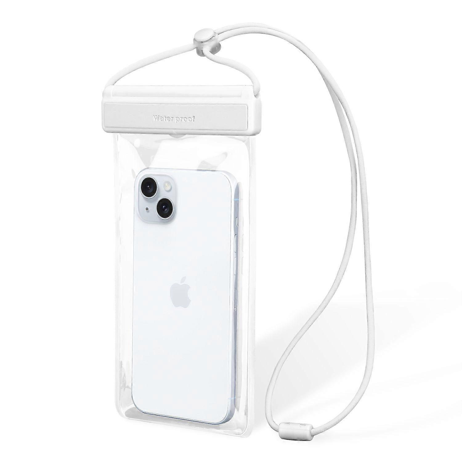 Capa protetora universal à prova d'água IPX8 - Capa de celular à prova d'água com cabo