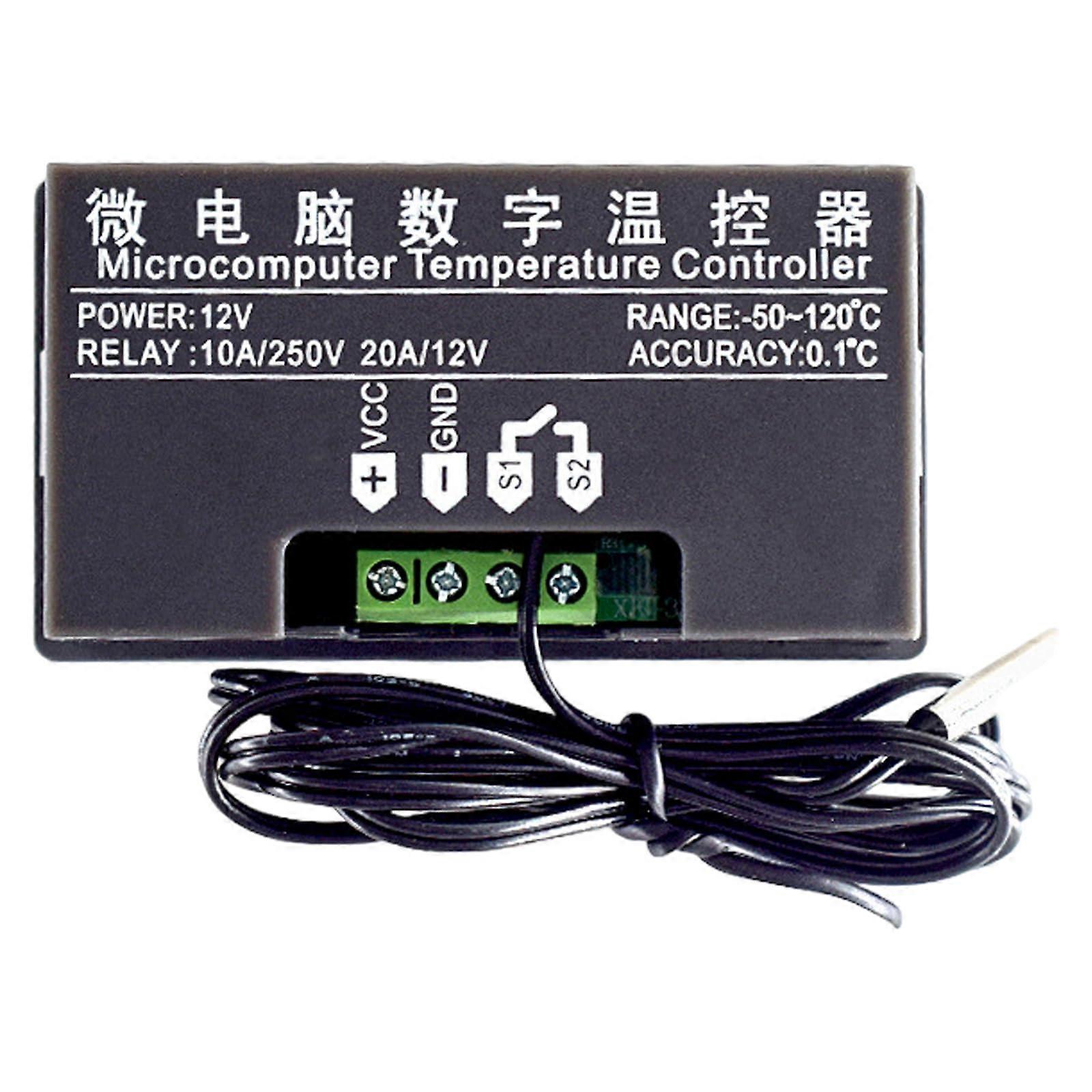 W3230 Digital Temperature Controller Module, Dual Heating Cooling Modes, LED Display, 5V220V