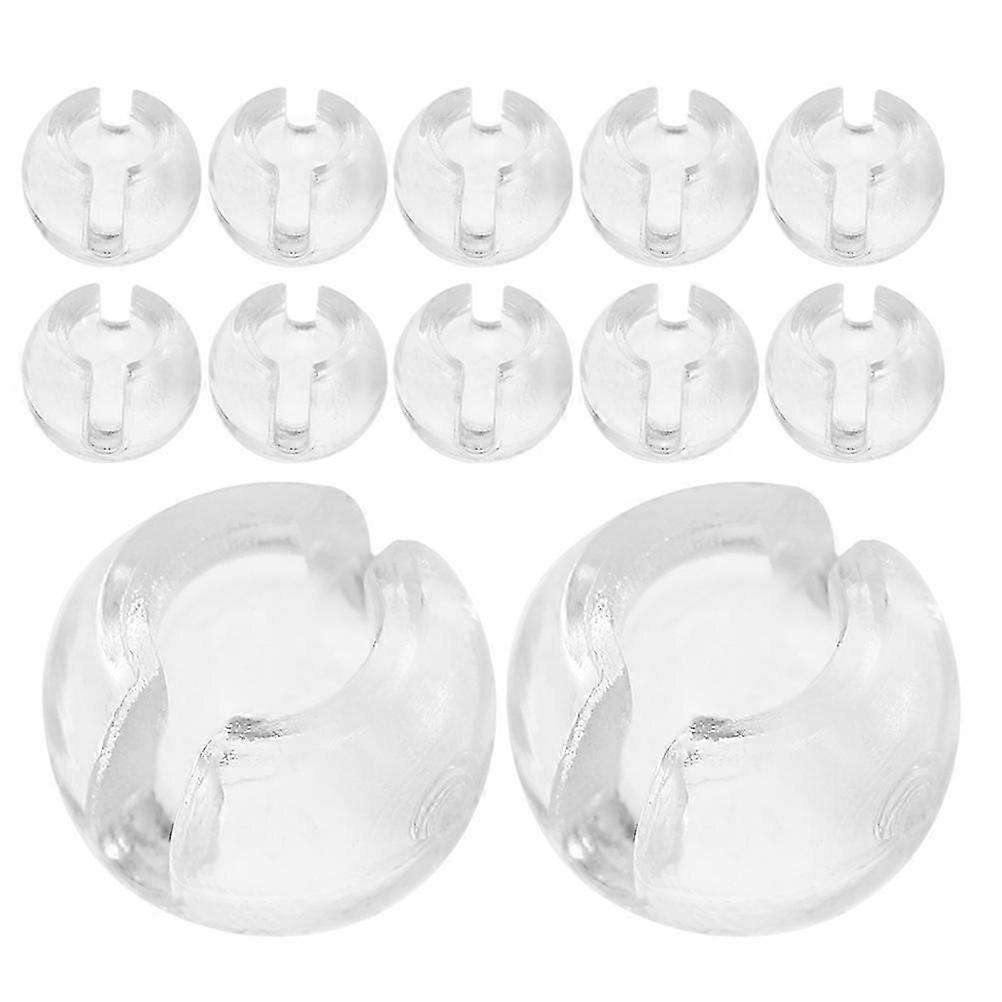 Beaded Chain Stopper for Vertical Blinds Easy to Adjust 100Pcs Transparent