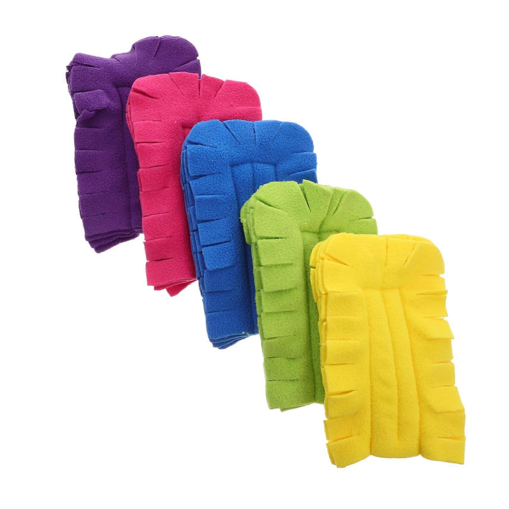 Microfiber Duster Refills 5 Pack Washable Reusable Pads for MultiSurface Scratch Home Cleaning