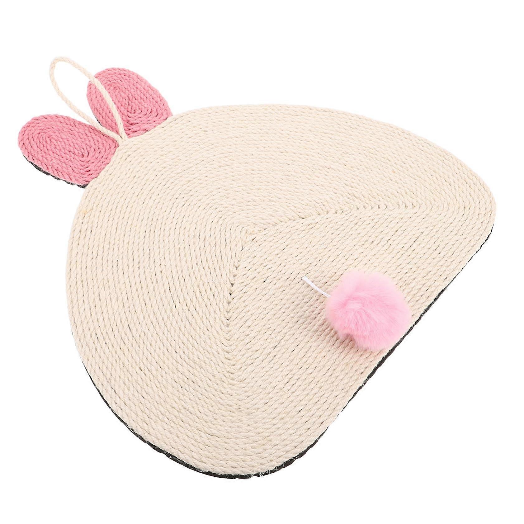 Cat Scratching Mat with Durable Sisal Surface for Couch and Wall Protection, Behavior Training Aid