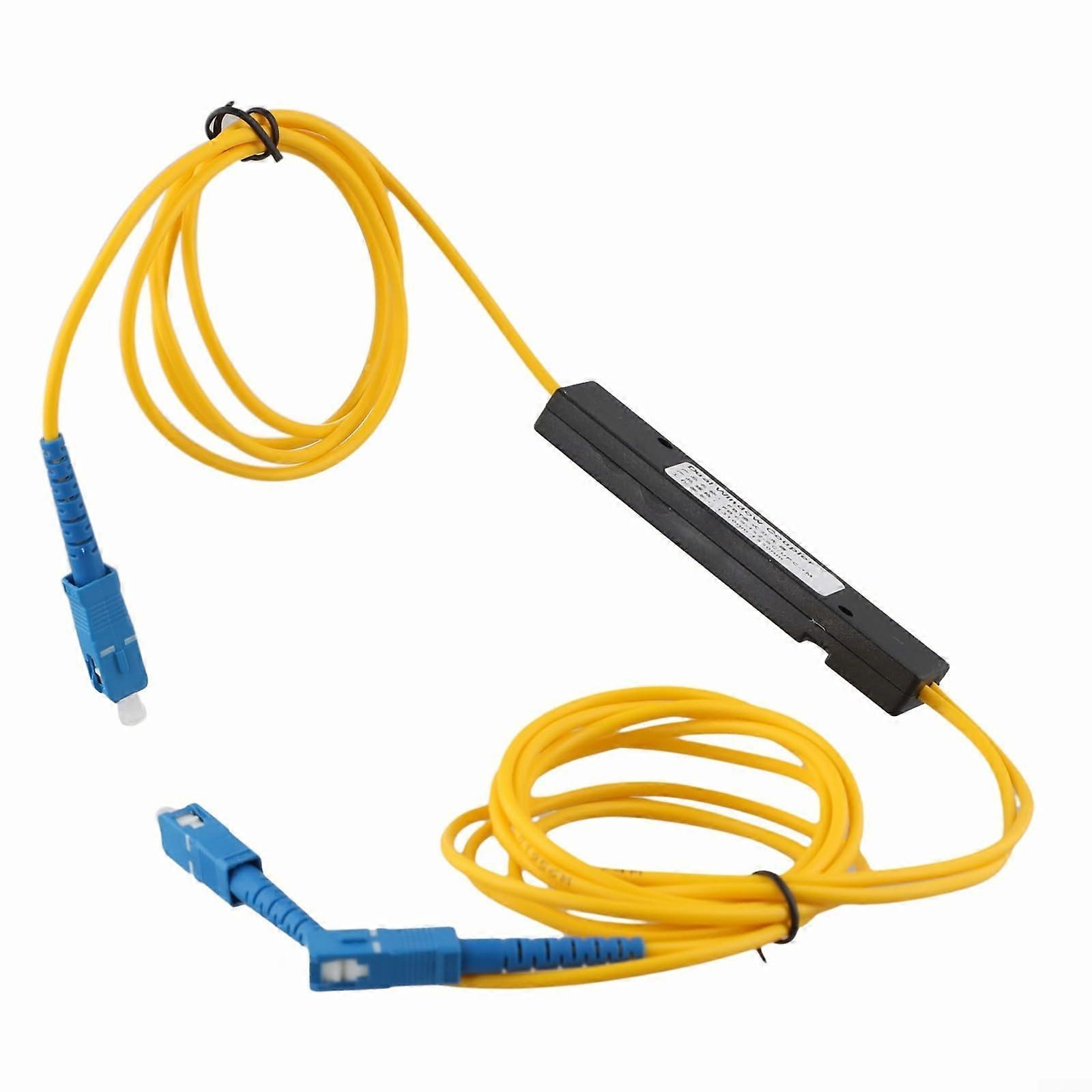 SC UPC 1x2 Fiber Optic Splitter Singlemode 9/125um Low Loss for FTTH Passive Optical Network