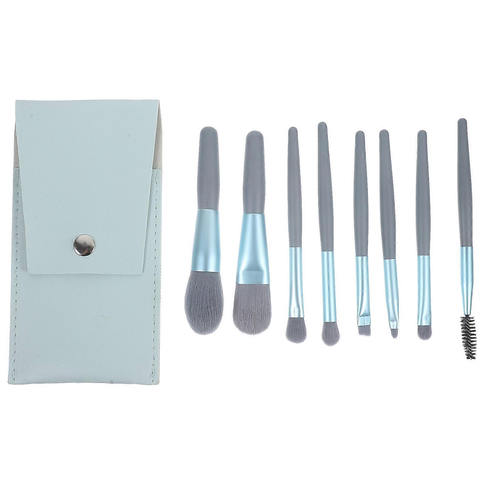 Makeup Brush Set Portable Cosmetics Brushes for Cosmetic 1Set Blue