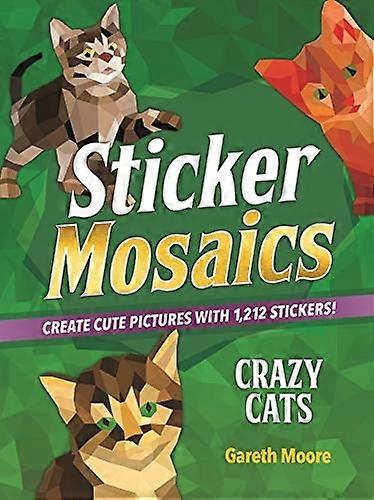 Sticker Mozaïeken: Crazy Cats