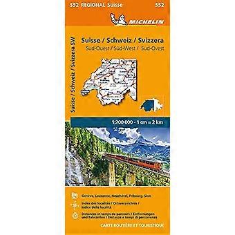 Suisse Sud-Ouest - Michelin Regionalkarte 552: Landkarten
