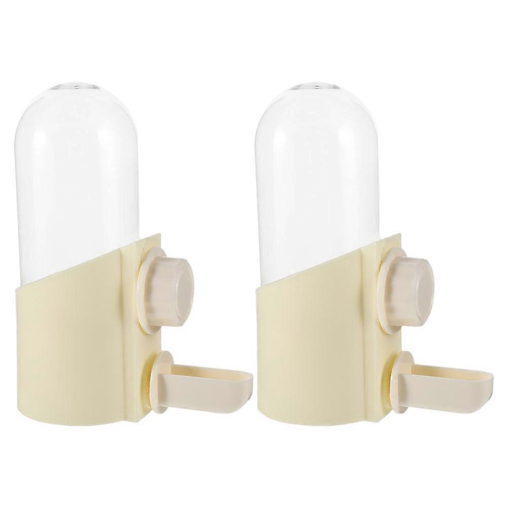Automatic Bird Water Dispenser Plastic Feeding Device for Pets 10Pcs
