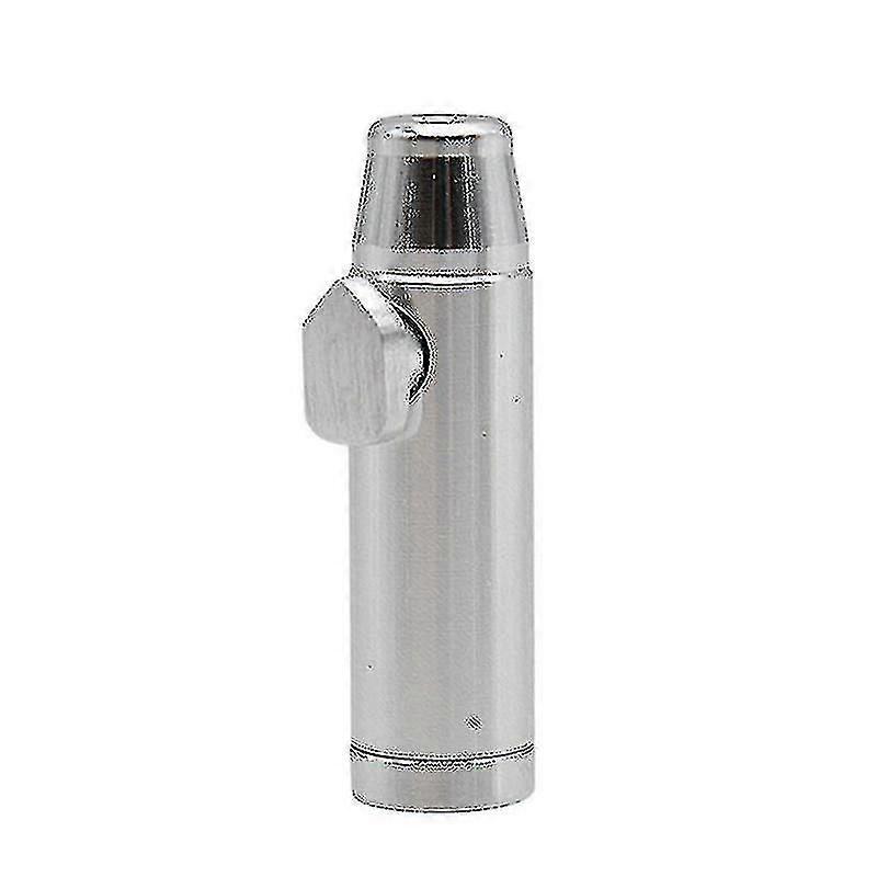 2 Pack Dispenser Alluminio Snouff Snorter Snuff Bottle