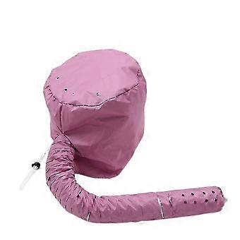 Bonnet Hair Dryer Attachment, Adjustable Deep Conditioning Cap For Fast Hair Drying, Medium Hooded Bonnet With Drawstring For Natural Curly Textured H