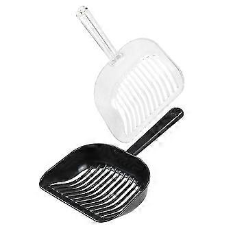 Bärbar kattsandskopa med filter, 4-pack