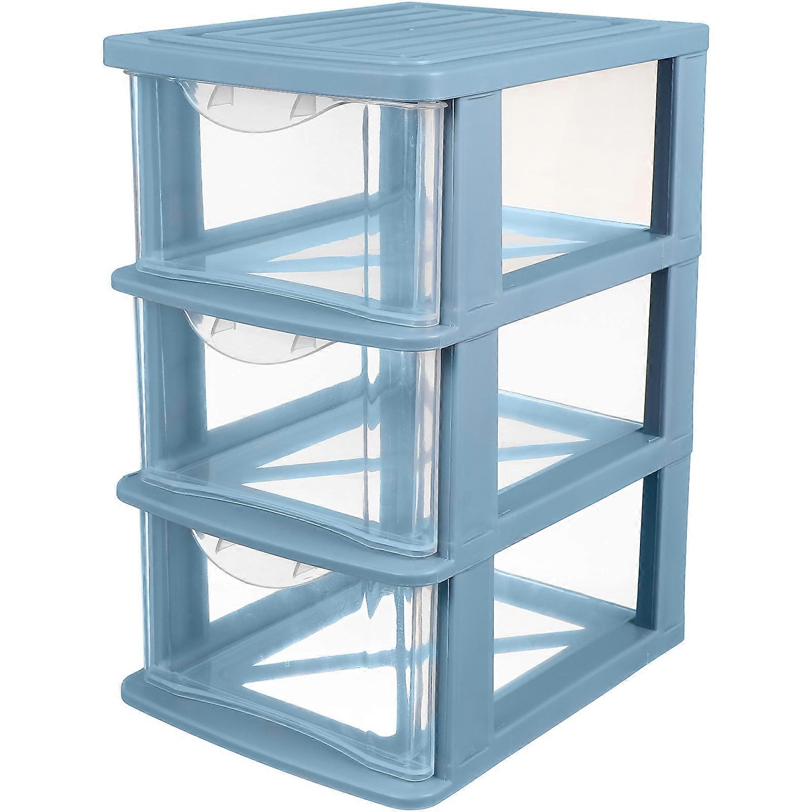 Drawer Storage Organizer Plastic Box for Storage Using 3-Layer