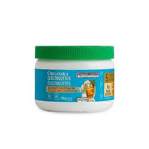Organika Electrolytes Lemon Iced Tea, 210 Grams