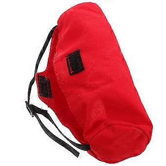 Mochila vermelha em miniatura para modelos de soldados (5 peças)