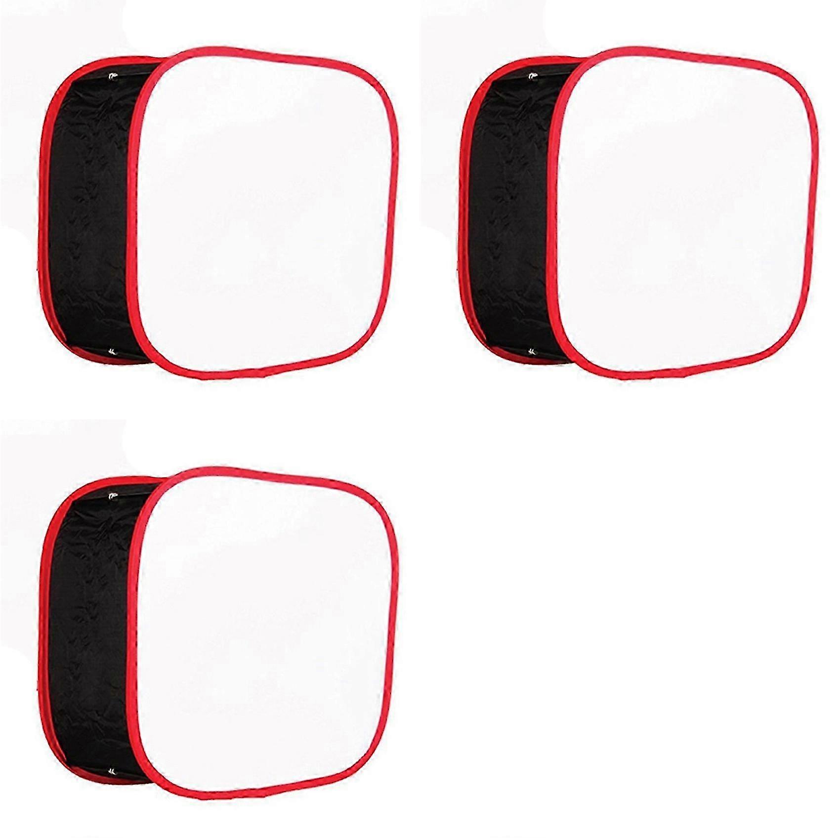 3X Portable Collapsible Softbox LED Light Panel Diffuse Light Room Lighting Modifier compatible with LED Light
