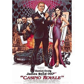James Bond 007 Filmplakat-Puzzle aus Holz, Spielzeug für Erwachsene, Entspannungsspiel im Stil 0011