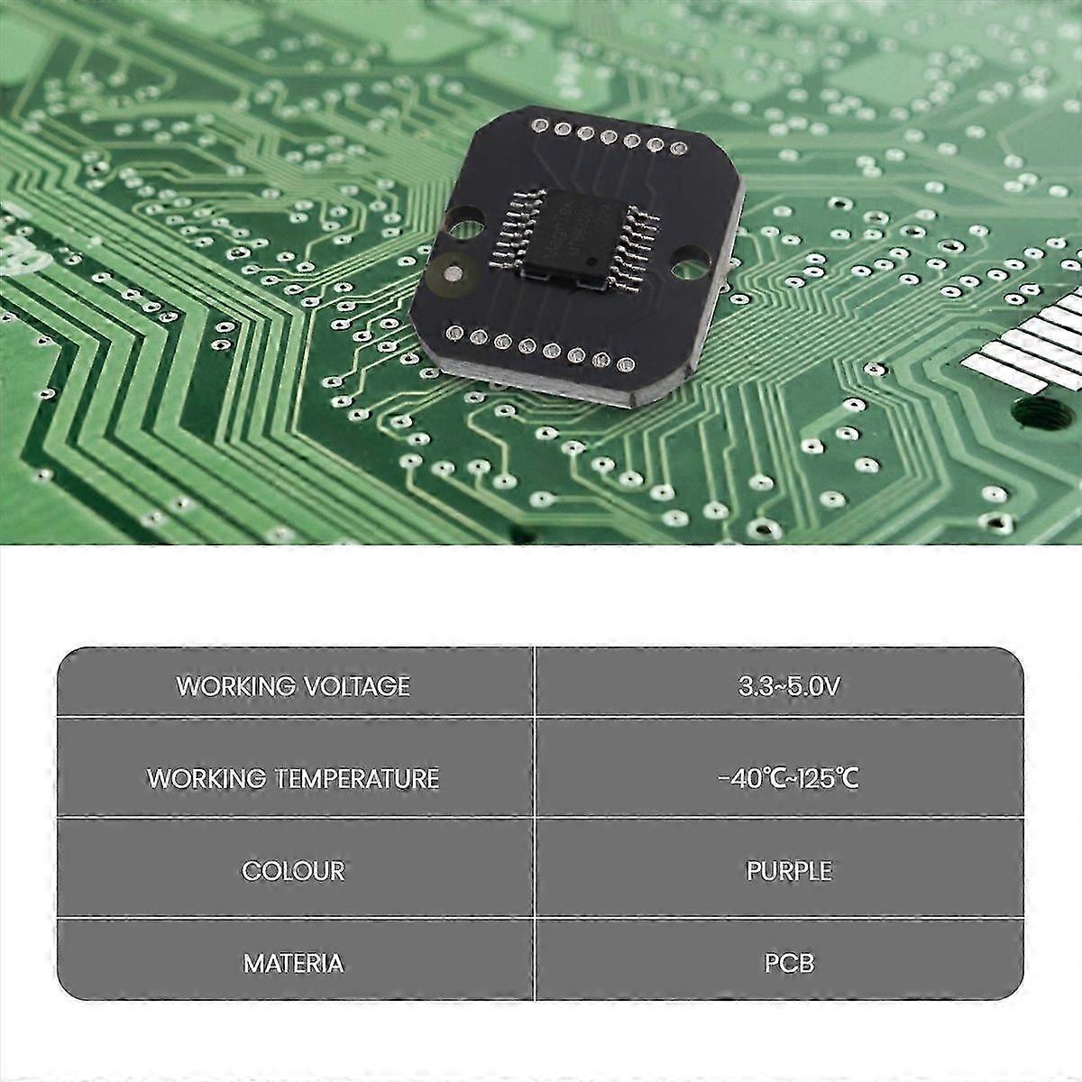 ven MT6835 Magnetic Encoder Module PWM/SPI Brushless Motor 21BIT Encoder Can Replace AS5048