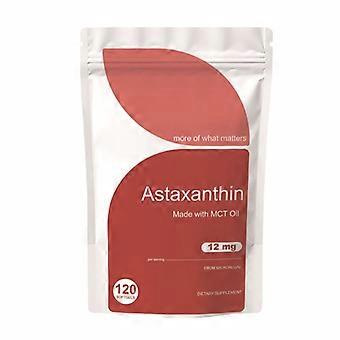 Astaxanthine gemaakt met MCT-olie - 120 softgels, rood