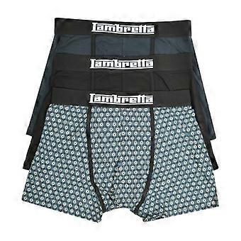 Lambretta Herren Target Boxershorts (3er-Pack)