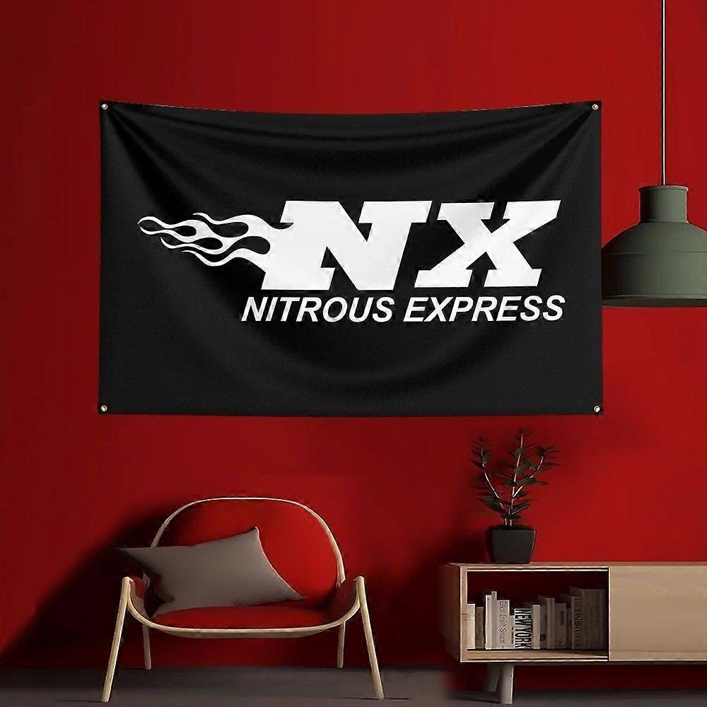 Nitrous Express NX bilracingflagga VQ0464