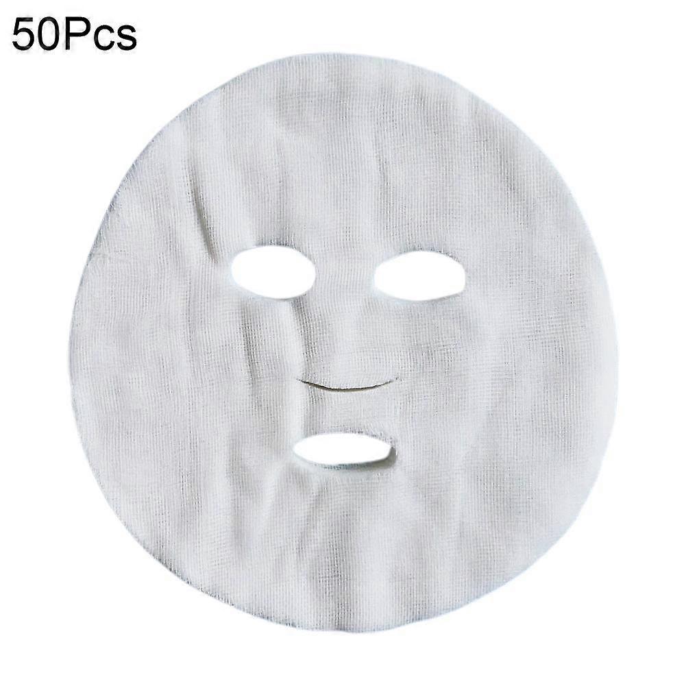50 stycken engångs ansiktsmaskpapper med stark vattenabsorption
