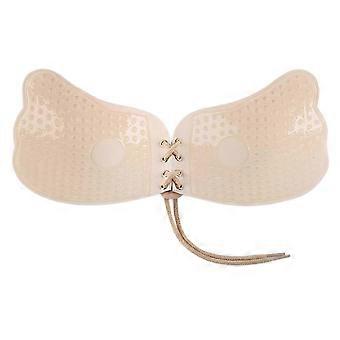 Women Silicone Adhesive Bra, Strapless Backless Push Up, Self-Stick Reusable, A B C D Cup