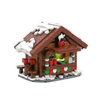 Moc 2023 Christmas House -sarjan kuumat juomatelineet DIY-koristetiilet malli lapsille Lasten joululahja