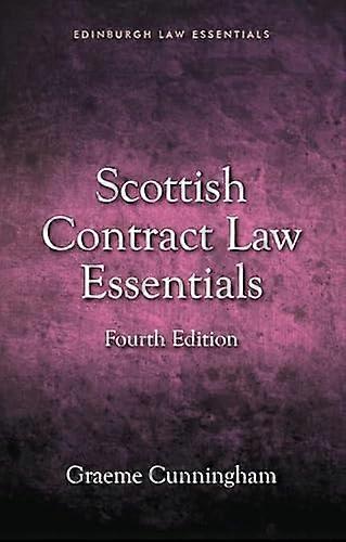 Scottish Contract Law Essentials 4th edition