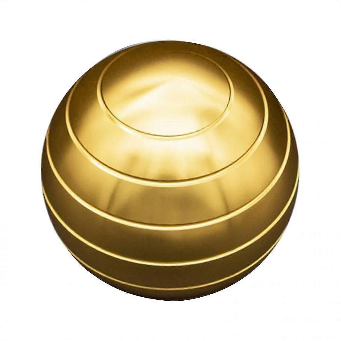 Gyroscope Fidget Decompression Toy Optical Illusion Ball Black Small