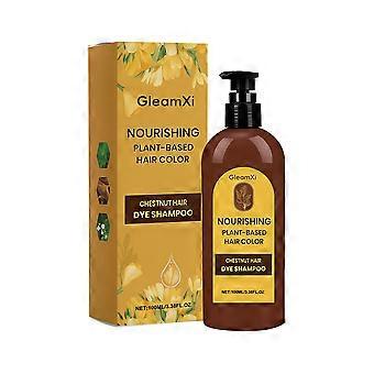 Maroon Plant Hair Dye, 2 Pieces, Mild Formula, Natural Hair Color, Moisturize Hair, Daily Convenient Hair Styling