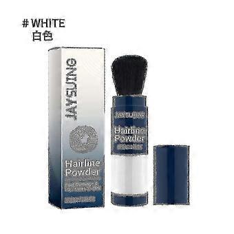 Jaysuing Haarfaserpuder für dichtes Haar, voluminöses, farbauffüllendes Puder für den Haaransatz, erfrischendes Puder zur Ölregulierung, Schwarz 8 g, Weiß 8 g - XWD