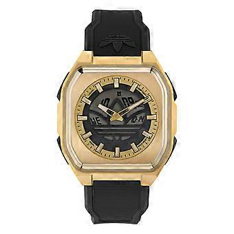 Adidas Unisex Uhr CITY TECH SIX SST Silikon schwarz AOFH26014