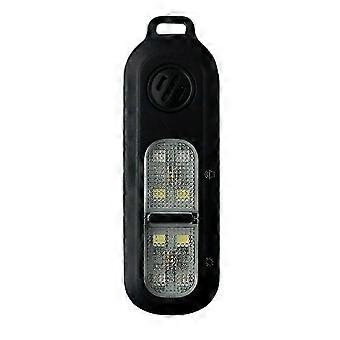 Linterna de seguridad personal con luz estroboscópica, recargable, ideal para correr. Linterna de seguridad compatible con viajes y para niños.
