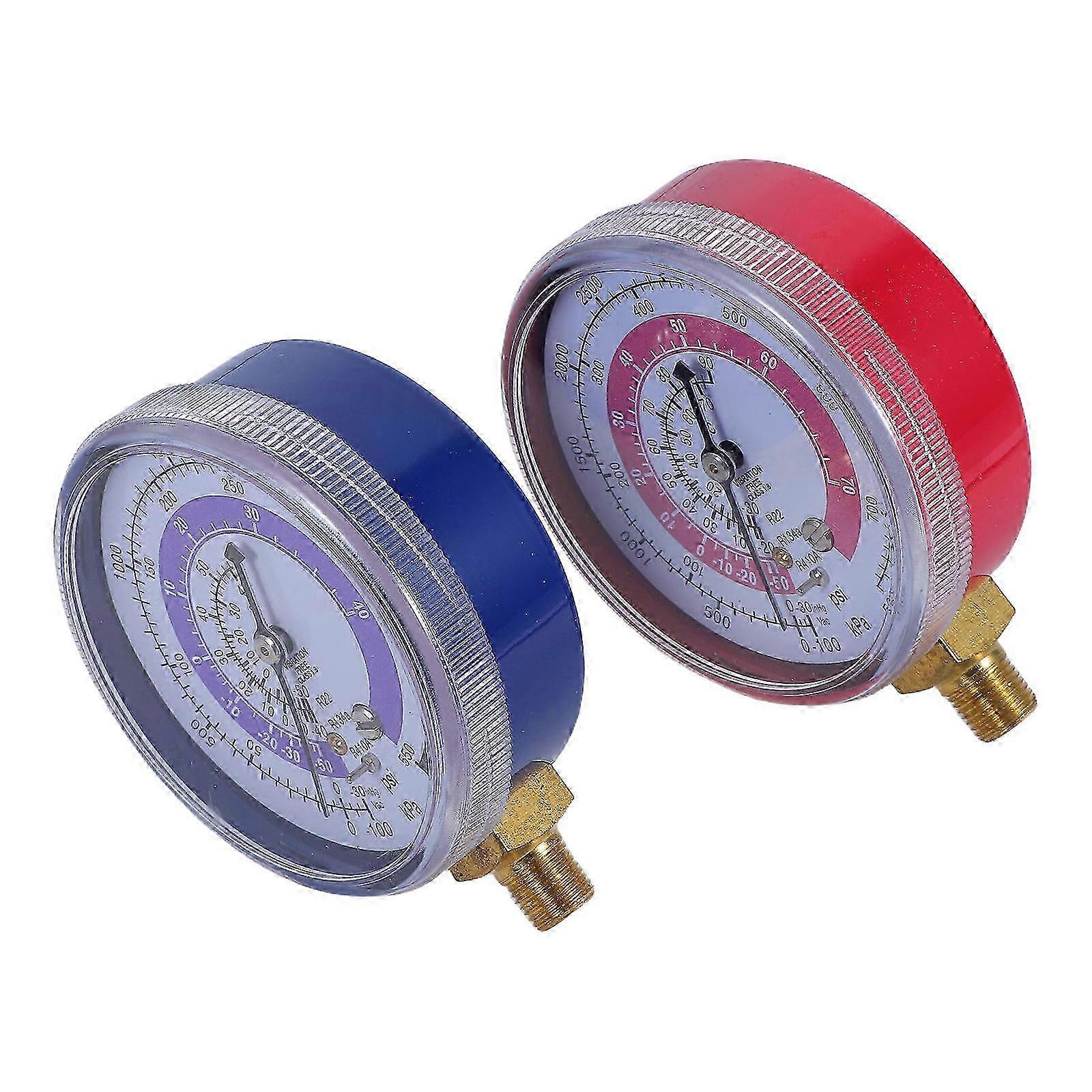 Manifold Gauge Set compatible with Pressure 2Pcs Durable Tool