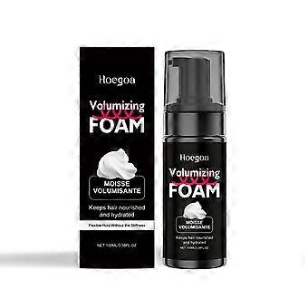 Elastic Hair Mousse for Curly Hair  Nourishing, Moisture-Rich Styling Foam with Cottonseed & Rice Bran