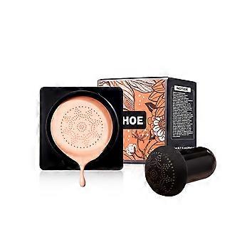 Base BB Cream com Isolamento Magic Air Cushion: Uniformiza a pele, disfarça poros, ilumina o tom da pele. Cor natural.
