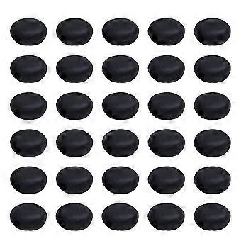 100pcs Masque Facial Bouton Masque Anti Choke Bouton Masque Corde Régulateur Masque Boucle Réglable Boucle Antidérapante Pour Homme Femme Enfants (Noir)