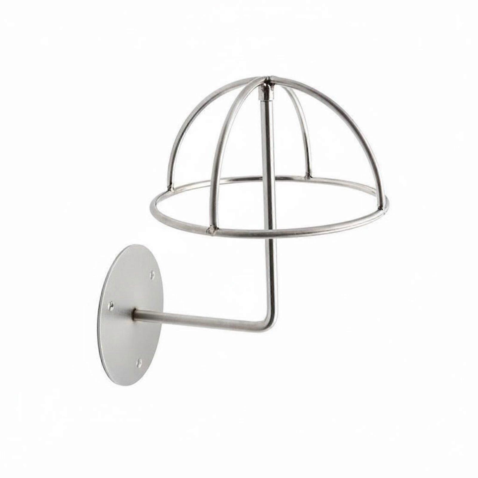 Wall Mounted Hat Holder Rustproof Wall Mount Hat Holder Space-Saving Dome Shaped
